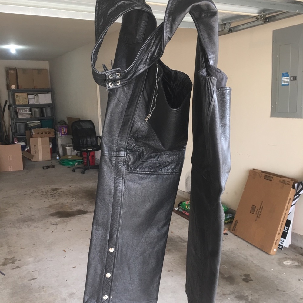 Men’s leather chaps